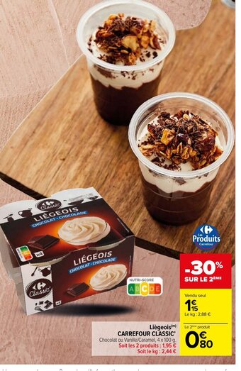 Carrefour Market Liègeois CARREFOUR CLASSIC offre