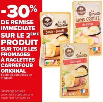 Carrefour Market Fromages a raclettes carrefour original offre