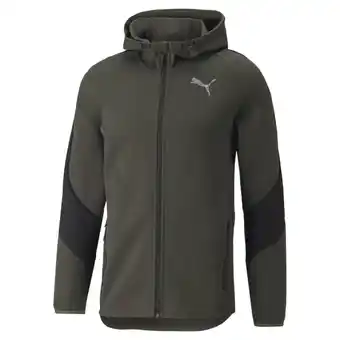 Decathlon Sweat à capuche entièrement zippé evostripe homme puma offre
