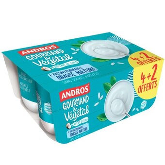 Auchan Brassé végétal andros offre