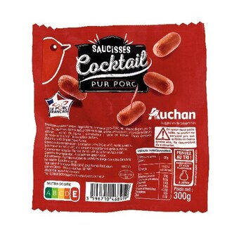 Auchan Saucisse cocktail auchan offre