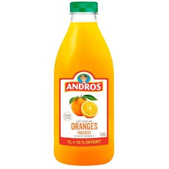 Auchan Jus de fruits frais andros offre