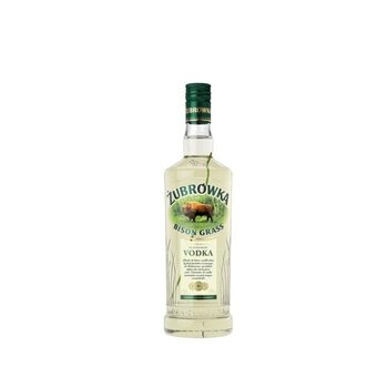 Auchan Vodka zubrowka bison grass offre