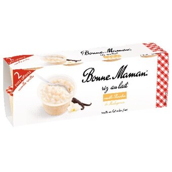 Auchan Riz au lait bonne maman offre