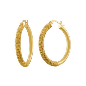 Auchan Boucles d'oreilles or 750 millièmes offre