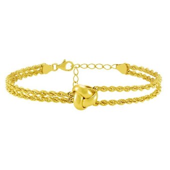 Auchan Parure collier + bracelet or 750 millièmes offre