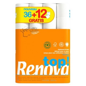 Auchan Papier toilette top renova offre