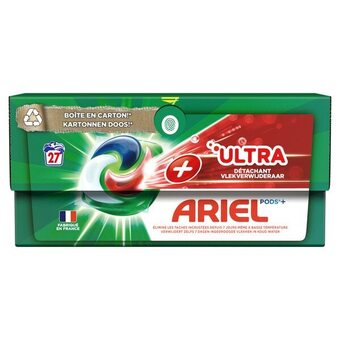 Lessive capsule ultra détachant ariel pods