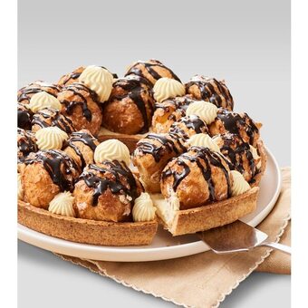 Auchan Tarte couronne de profiteroles offre