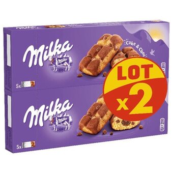 Auchan Cake & choc milka offre