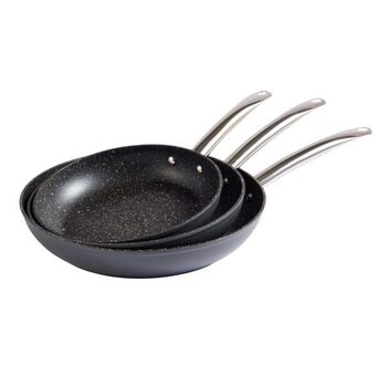Auchan Lot de 3 poêles ø 24-28-32 cm actuel offre