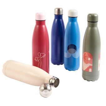 Auchan Bouteille isotherme inox 0.5 l offre