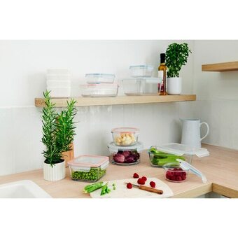 Auchan Lot de 3 boites rectangles en verre actuel offre