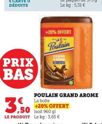 POULAIN GRAND AROME