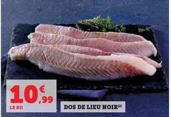 Hyper U DOS DE LIEU NOIR offre