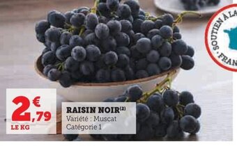 Hyper U RAISIN NOIR offre