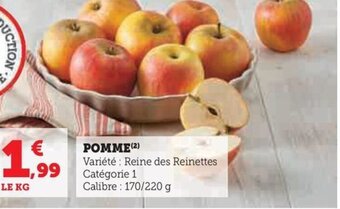 Hyper U POMME offre