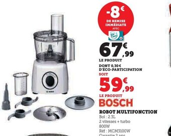 Hyper U ROBOT MULTIFONCTION offre