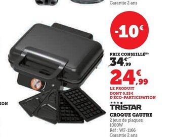 Hyper U Croque gaufre offre
