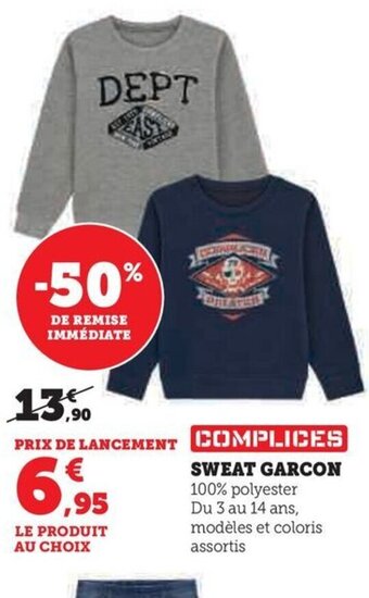 SWEAT GARCON