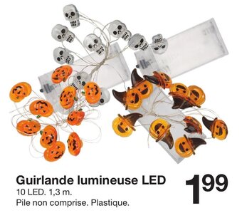 Zeeman Guirlande lumineuse LED offre
