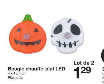 Zeeman Bougie chauffe-plat LED offre