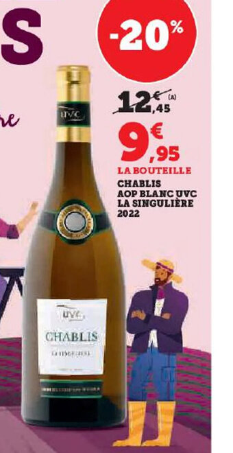 CHABLIS AOP Blanc UVC la singuliere