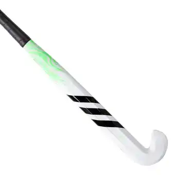 Decathlon Stick de hockey adulte confirmé low bow 30% carbone ruzo.6 blanc vert offre