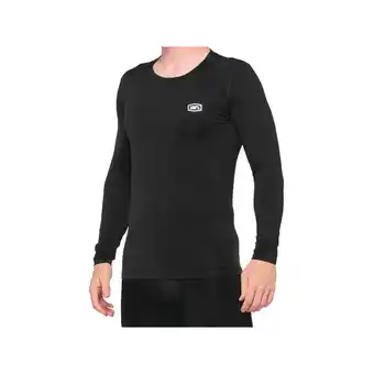 Decathlon Sous-vêtement haut à manches longues homme basecamp noir offre