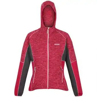 Decathlon Veste polaire walbury femme (rose fluo / rose foncé) offre