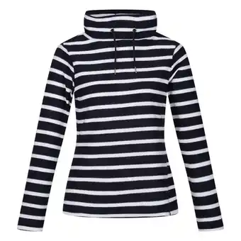 Decathlon Polaire hensley femme (bleu marine / blanc) offre