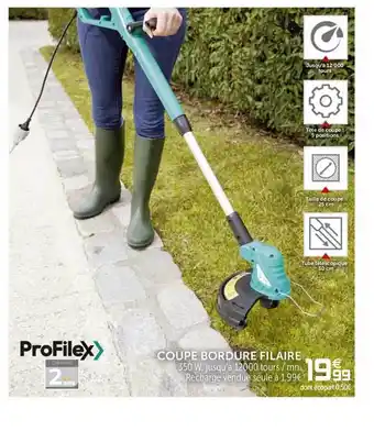 Gifi Coupe Bordure Filaire Profilex offre