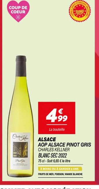 ALSACE AOP ALSACE PINOT GRIS CHARLES KELLNER
