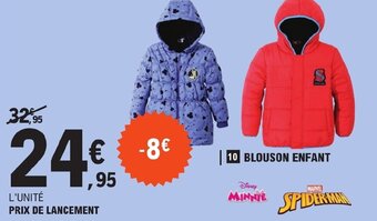 E.Leclerc 10 BLOUSON ENFANT offre