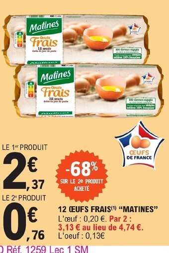 12 (EUFS FRAIS MATINES