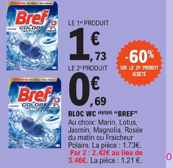 E.Leclerc BLOC WC BREF offre
