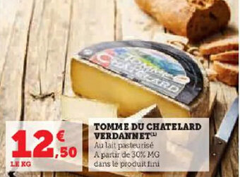 Hyper U TOMME DU CHATELARD VERDANNET offre