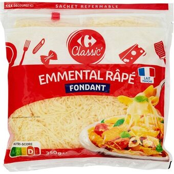 Carrefour Carrefour classic' emmental râpé offre
