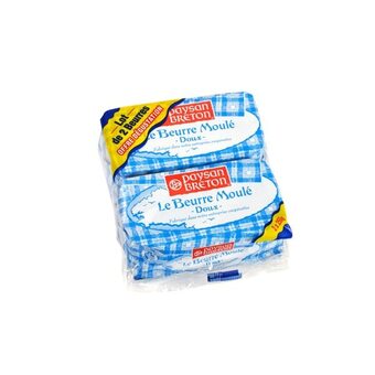 Carrefour Paysan breton beurre moulé offre dégustation offre