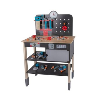 Carrefour Wooden carrefour etabli de bricolage en bois offre