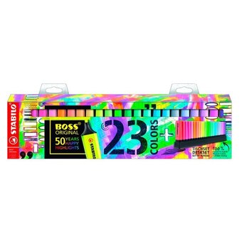 Carrefour Set de 23 surligneurs boss offre