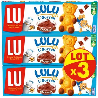 Carrefour Lu lulu l'ourson offre