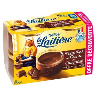 Carrefour La laitière crème dessert offre découverte offre