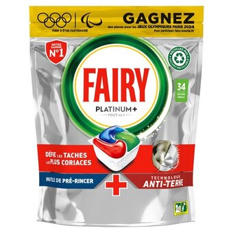 Carrefour Fairy tablettes lave-vaisselle offre