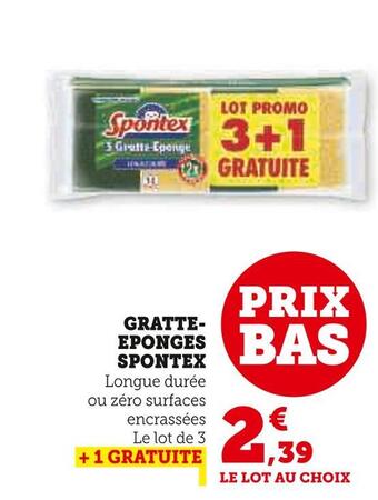 Spontex gratte-eponges