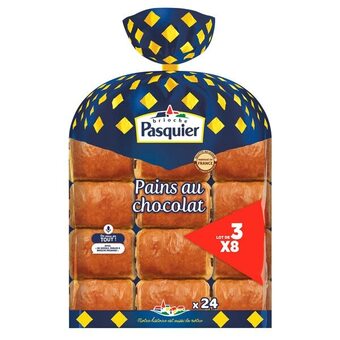 Carrefour Pasquier pains au chocolat offre