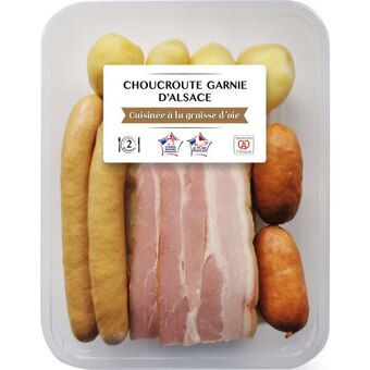 Carrefour Choucroute garnie à la graisse d'oie offre