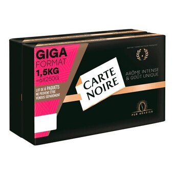 Carrefour Carte noire café moulu classique giga format offre