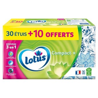 Carrefour Lotus mouchoirs en papier offre