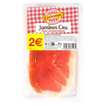 Carrefour Cochonou jambon cru offre